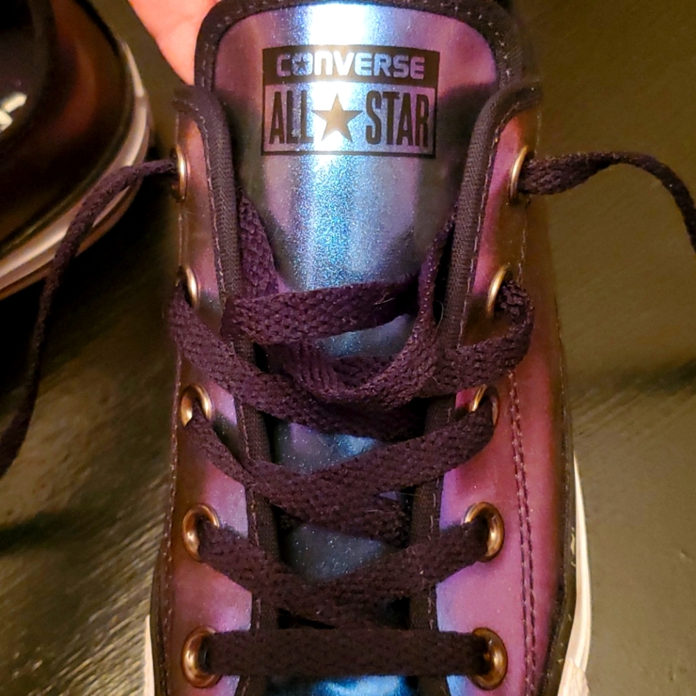 Iridescent Converse